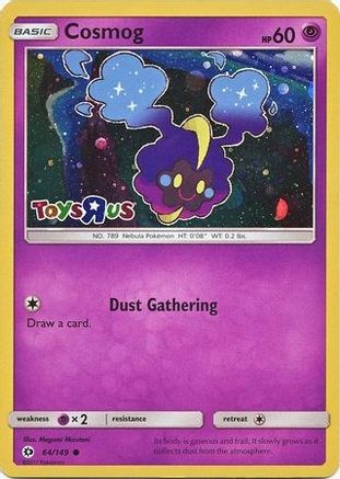 Miscellaneous Cards & Products 064/149 Cosmog - Holofoil - Promo