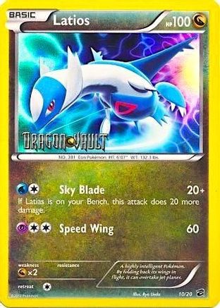 Blister Exclusives /20 Latios - 10/20 (Dragon Vault) - Holofoil - Promo