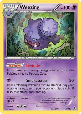 XY Promos XY163 Weezing - Holofoil - Promo