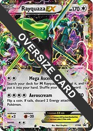 Jumbo Cards Rayquaza EX - XY66 - Holofoil - Promo