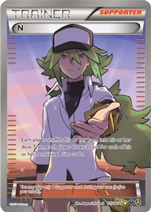 Alternate Art Promos 105a/124 N (Supporter) - Holofoil - Promo