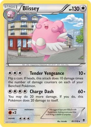 Miscellaneous Cards & Products 081/119 Blissey - Holofoil - Promo