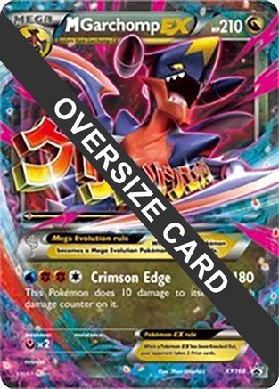 Jumbo Cards M Garchomp EX - XY168 - Holofoil - Promo