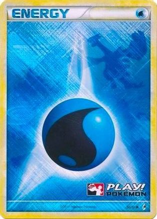 League & Championship Cards 090/95 Water Energy - Holofoil - Promo