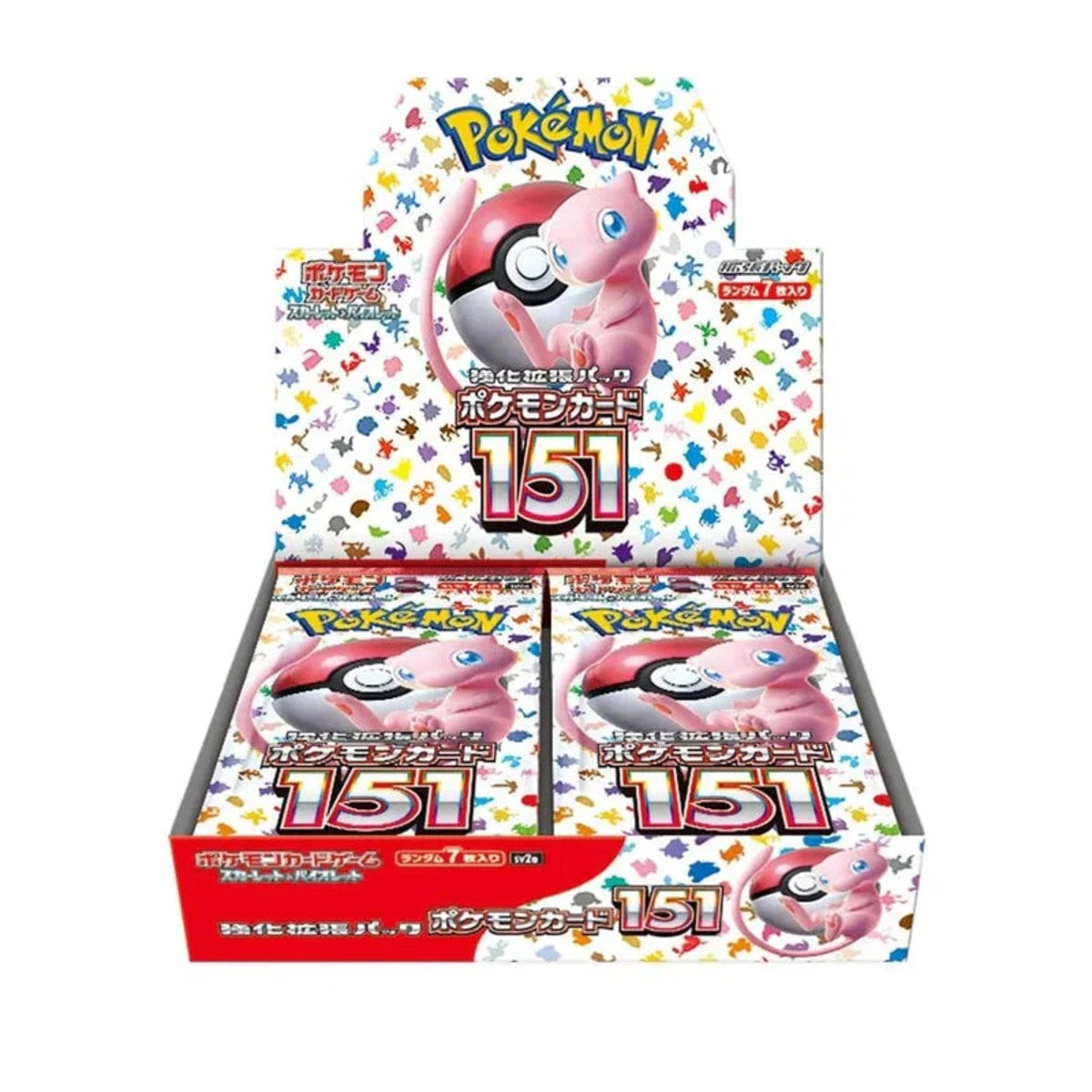 Pokemon Scarlet & Violet Japanese - SV3.5 - Pokemon 151 Booster Box (30 Packs)