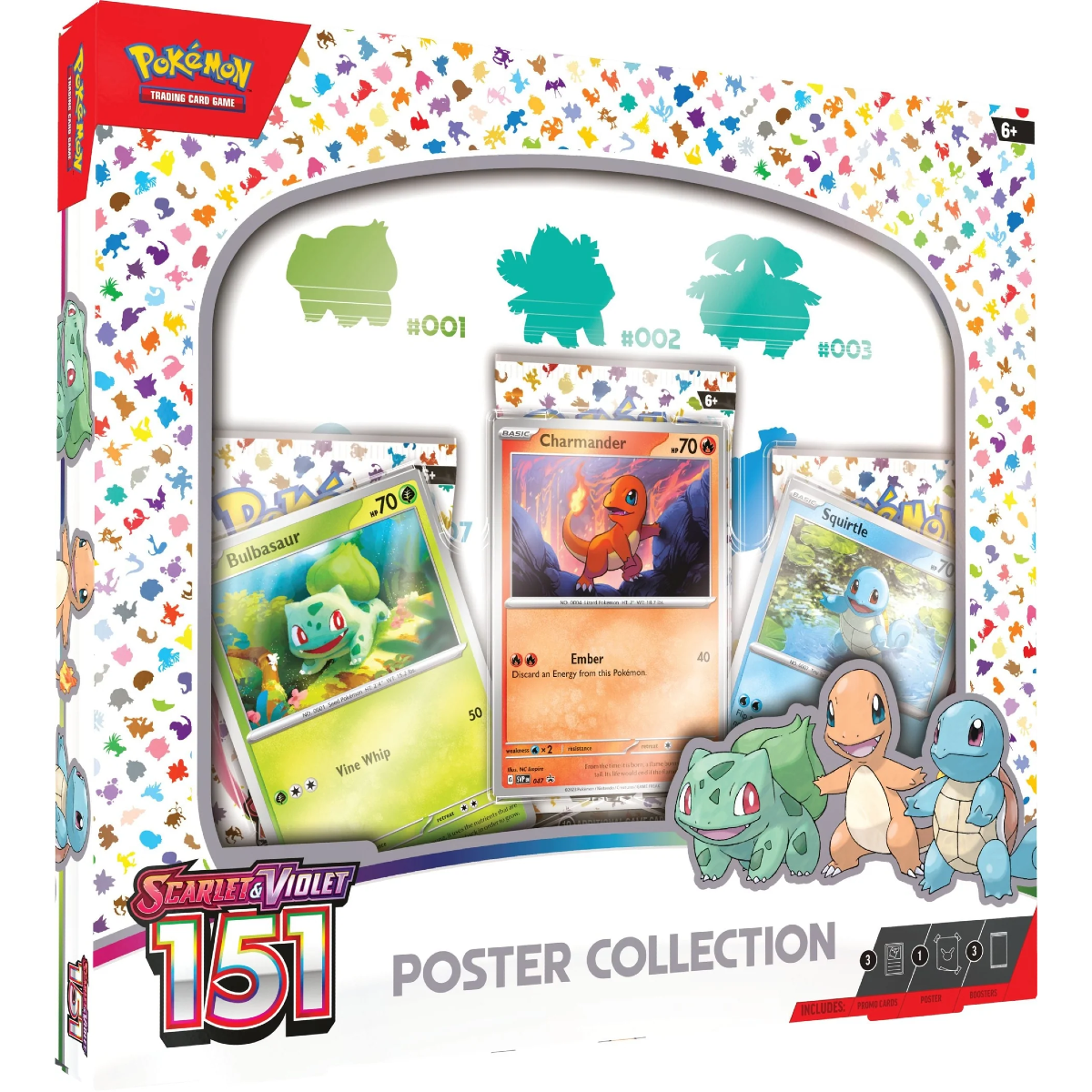 Pokemon Scarlet & Violet - SV03.5 - 151 Poster Collection Box
