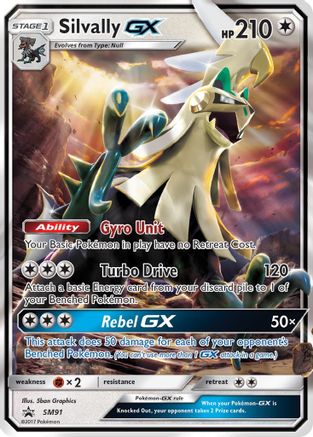 SM Promos SM91 Silvally GX - Holofoil - Promo