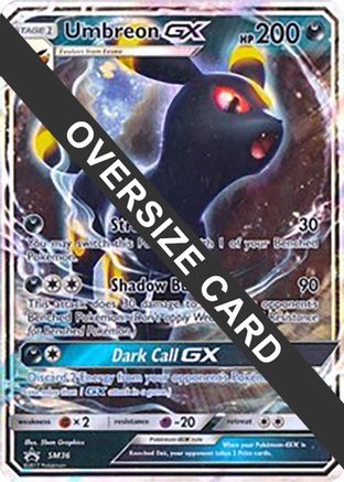 Jumbo Cards Umbreon GX - SM36 - Holofoil - Promo