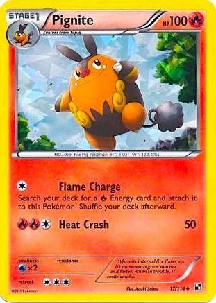 Miscellaneous Cards & Products 017/114 Pignite - Holofoil - Promo