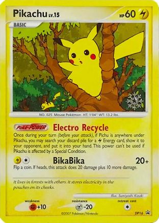 Countdown Calendar Promos Pikachu - DP16 - Holofoil - Promo