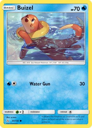SM Ultra Prism 035/156 Buizel - Common