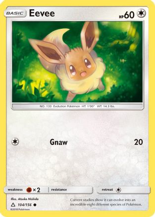 SM Ultra Prism 104/156 Eevee (104) - Common