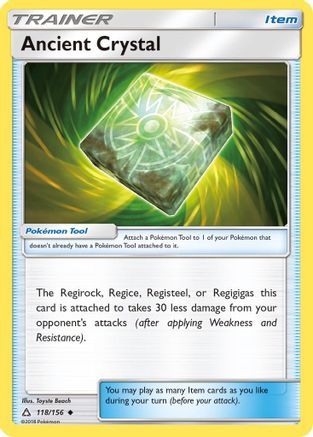 SM Ultra Prism 118/156 Ancient Crystal - Uncommon