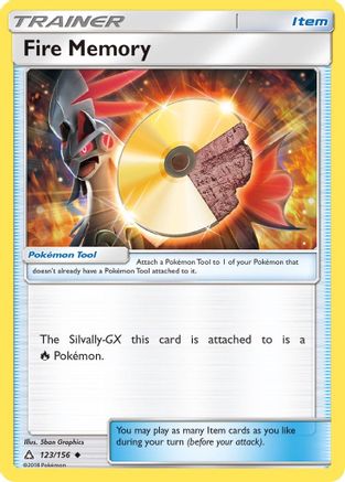 SM Ultra Prism 123 Fire Memory - Uncommon