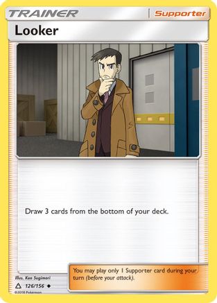 SM Ultra Prism 126/156 Looker - Reverse Holofoil - Uncommon
