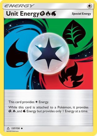SM Ultra Prism 137/156 Unit Energy GRW - Reverse Holofoil - Uncommon