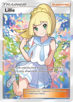 SM Ultra Prism 151/156 Lillie (Full Art) - Holofoil - Ultra Rare