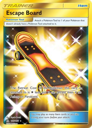 SM Ultra Prism 167 Escape Board (Secret Rare) - Holofoil - Secret Rare
