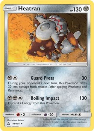 Deck Exclusives 088/156 Heatran - Rare