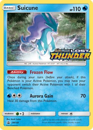 SM Promos SM149 Suicune - Holofoil - Promo