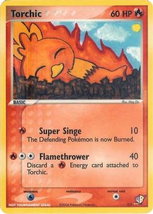 Kids WB Promos /5 Torchic - 3/5 - Promo