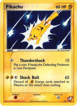 Kids WB Promos /5 Pikachu - 5/5 - Promo