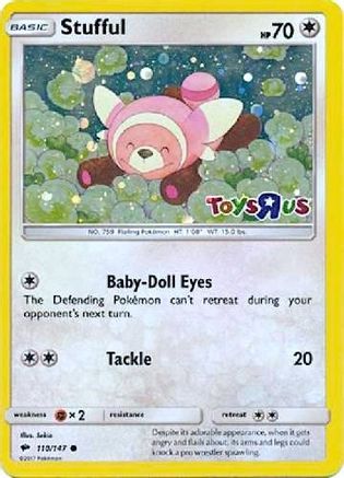 Miscellaneous Cards & Products 110/147 Stufful - Holofoil - Promo