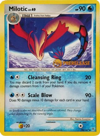 Nintendo Promos /147 Milotic - 70/147 (Prerelease) - Promo