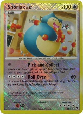 League & Championship Cards 033/111 Snorlax - Reverse Holofoil - Promo