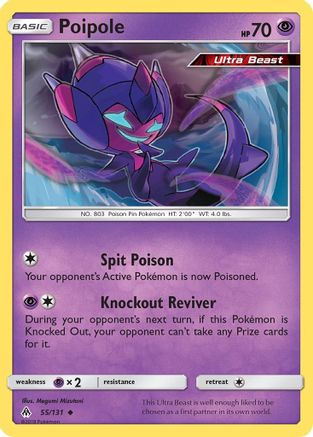 SM Forbidden Light 055/131 Poipole - Uncommon