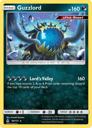 SM Forbidden Light 080/131 Guzzlord - Holofoil - Holo Rare