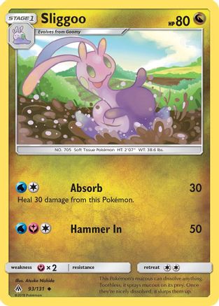 SM Forbidden Light 093/131 Sliggoo - Uncommon