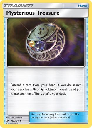 SM Forbidden Light 113/131 Mysterious Treasure - Uncommon