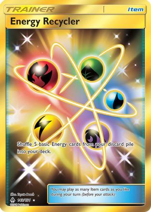 SM Forbidden Light 143/131 Energy Recycler (Secret) - Holofoil - Secret Rare