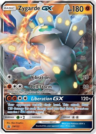SM Promos SM122 Zygarde GX - Holofoil - Promo