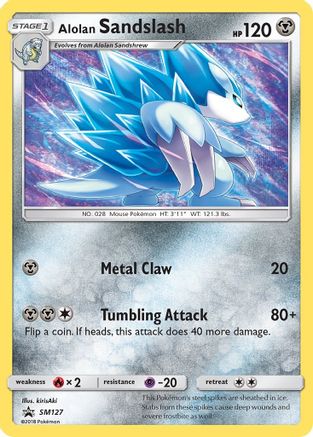 SM Promos SM127 Alolan Sandslash - Holofoil - Promo