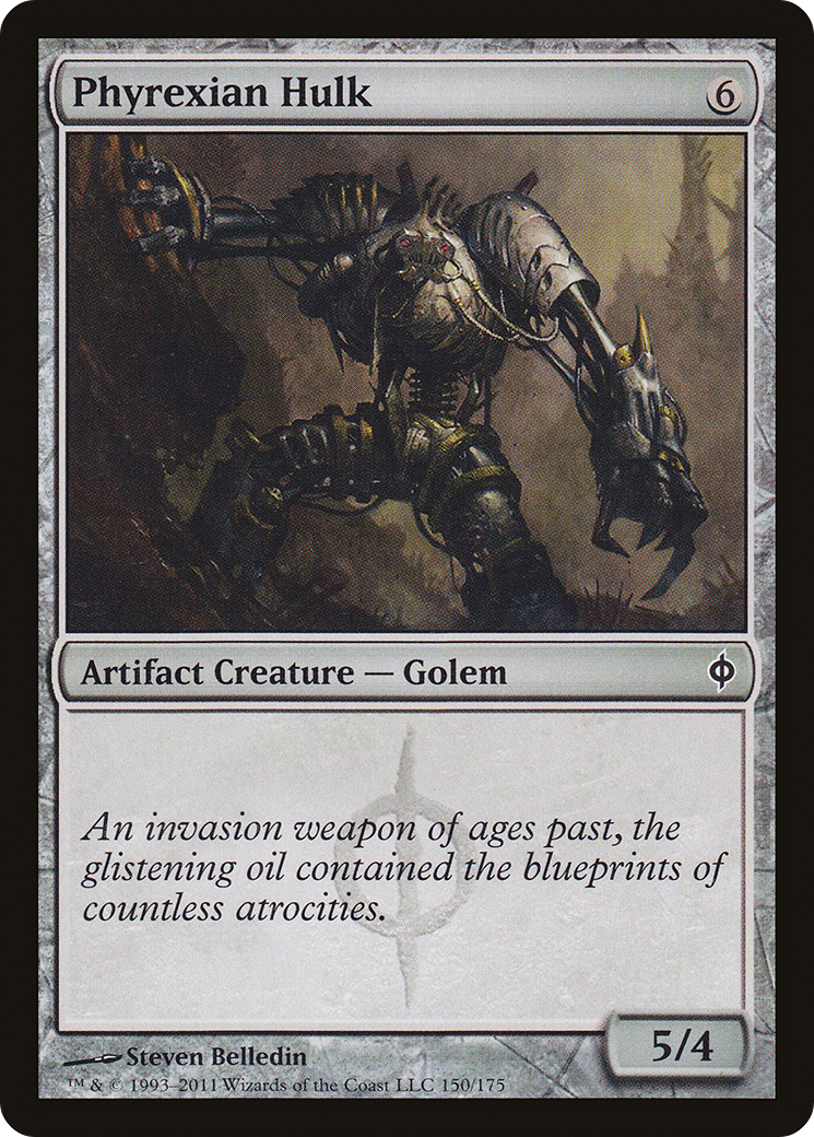 New Phyrexia - (NPH-150) - Phyrexian Hulk Foil