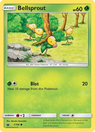 SM Celestial Storm 001/168 Bellsprout - Common
