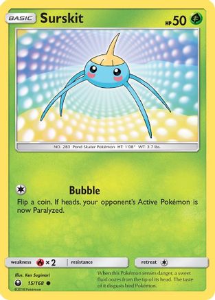 SM Celestial Storm 015 Surskit - Common