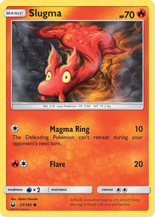 SM Celestial Storm 023/168 Slugma - Common