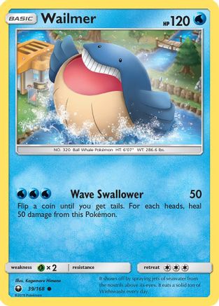 SM Celestial Storm 039 Wailmer - Common