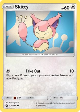 SM Celestial Storm 120/168 Skitty - Common