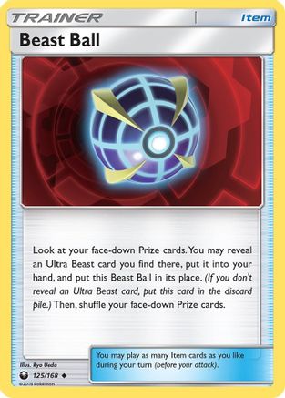 SM Celestial Storm 125/168 Beast Ball - Uncommon