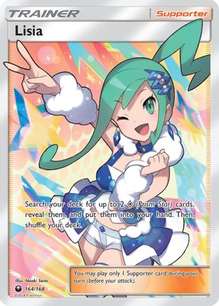 SM Celestial Storm 164 Lisia (Full Art) - Holofoil - Ultra Rare