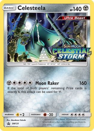 SM Promos SM131 Celesteela - Holofoil - Promo