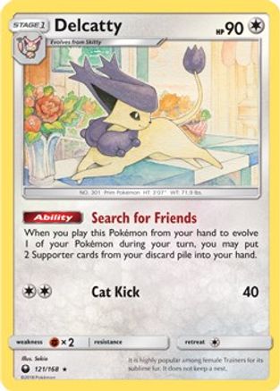 Deck Exclusives 121/168 Delcatty - Rare