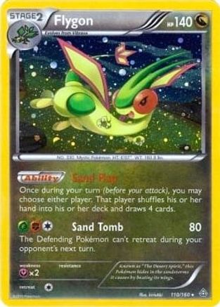 Blister Exclusives /160 Flygon - 110/160 (Cosmos Holo) - Holofoil - Promo