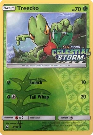 Miscellaneous Cards & Products 008/168 Treecko - Reverse Holofoil - Promo