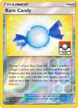 League & Championship Cards /168 Rare Candy - 142/168 (League Cup) - Reverse Holofoil - Promo