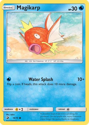 Dragon Majesty 019/70 Magikarp - Reverse Holofoil - Common